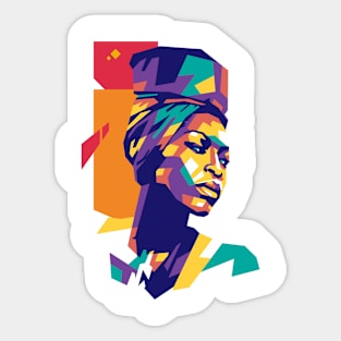 Erykah Badu Sticker